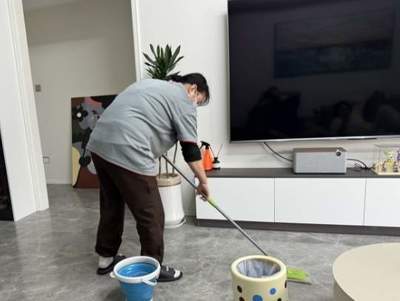 保潔員排期到除夕，家政市場迎來節前服務高峰